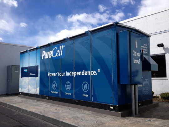 두산퓨얼셀 연료전지 이미지. <두산그룹 제공>